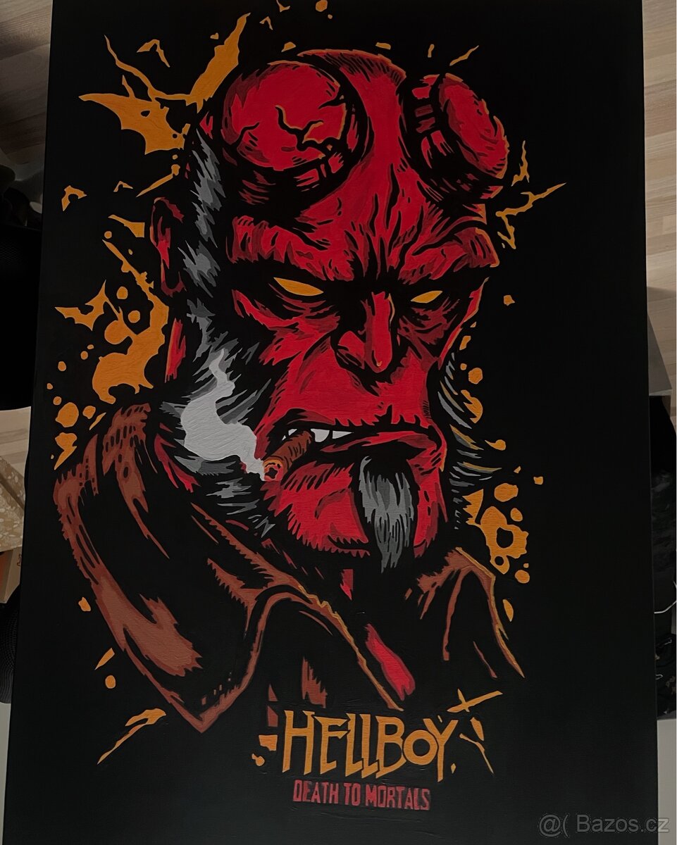 Ručně malované akrylové obrazy - 7