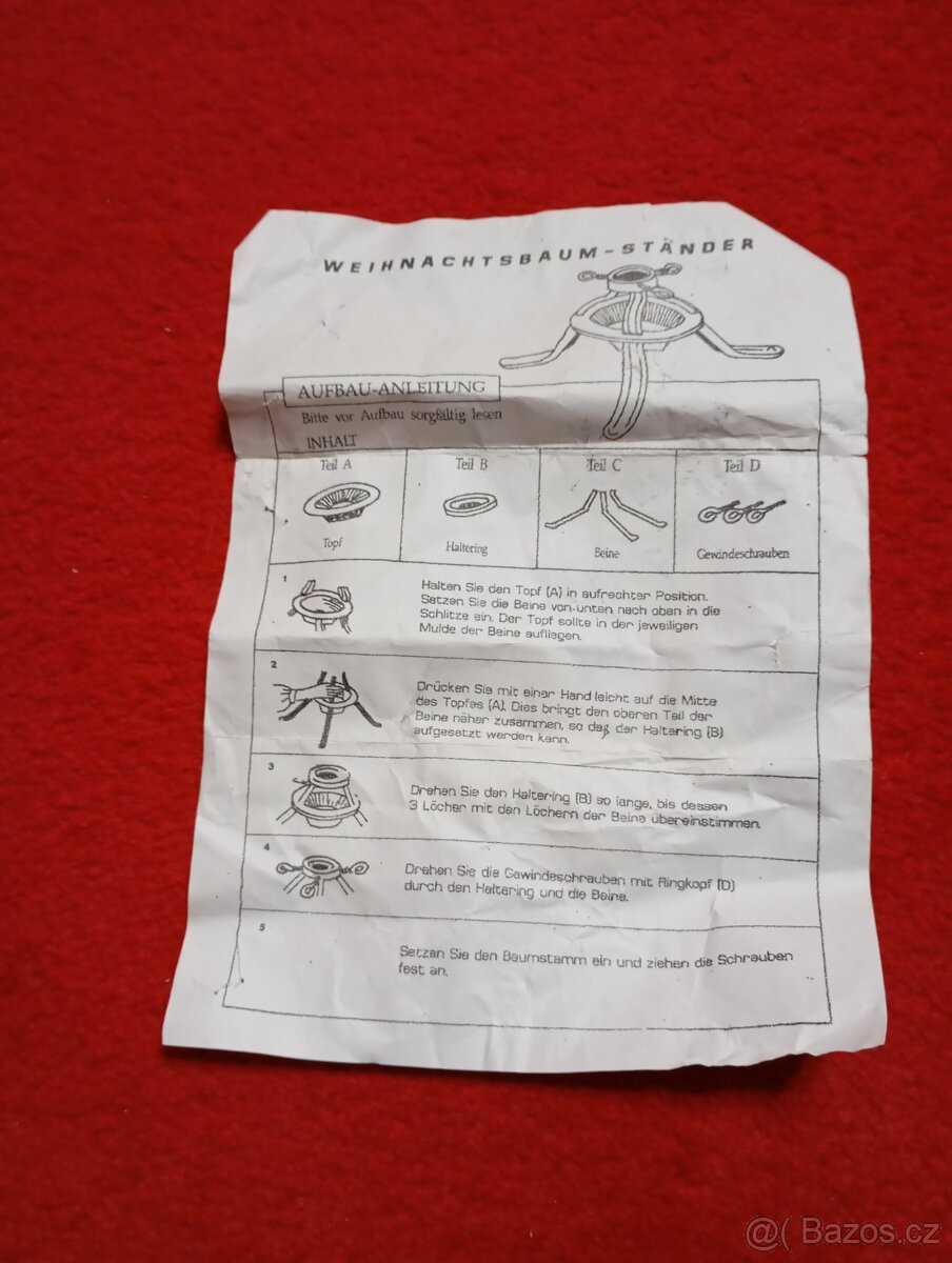 vánoční stromek+ stojany na stromek - 7