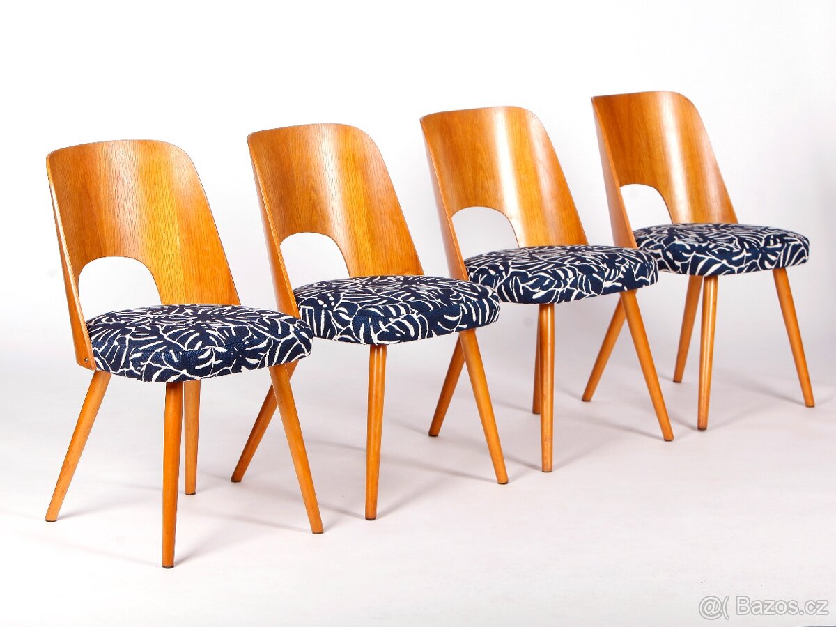 Ikonické židle O. Heardtl, 100% stav, 4 kusy. - 7