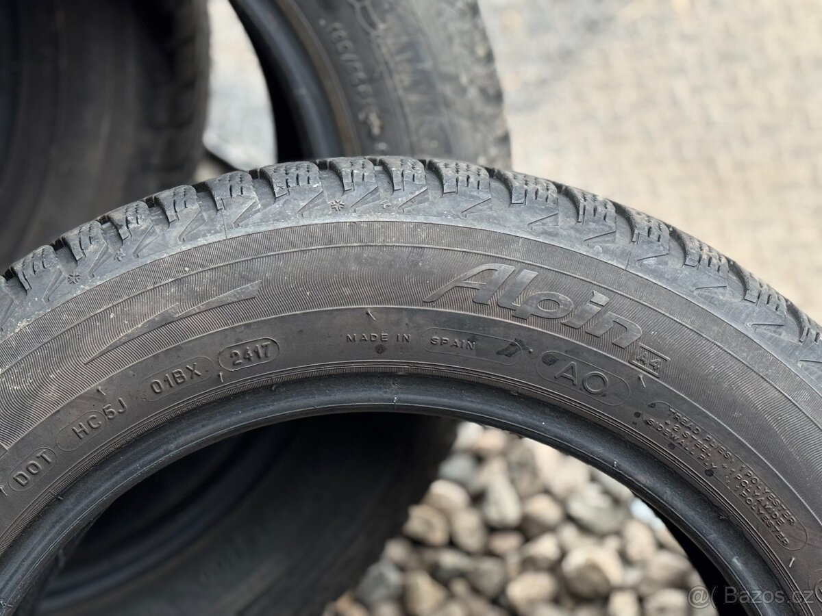 185/60/15 - Michelin zimní sada pneu - 7