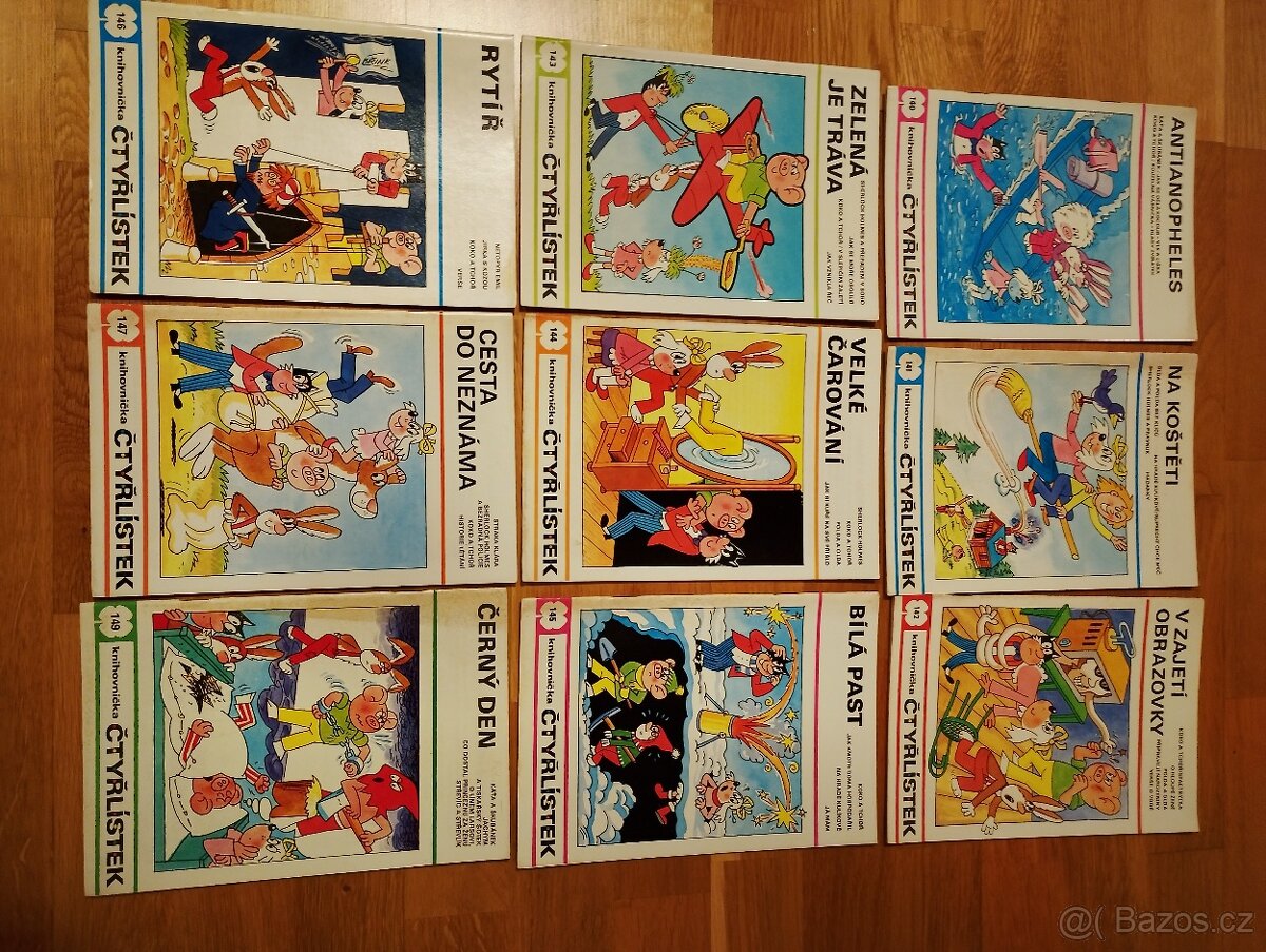 Čtyřlístek - časopisy 1981 - 1988 - 7