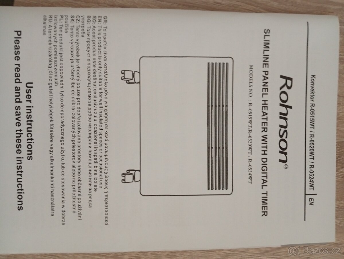 Konvektor Zn.Rohnson - 7