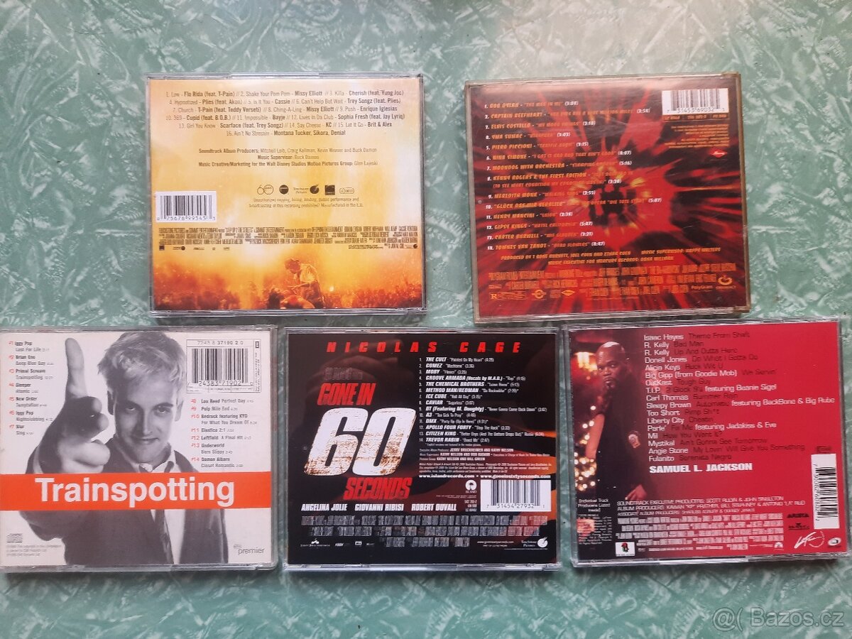 Zbírka CD soundrackov - 7