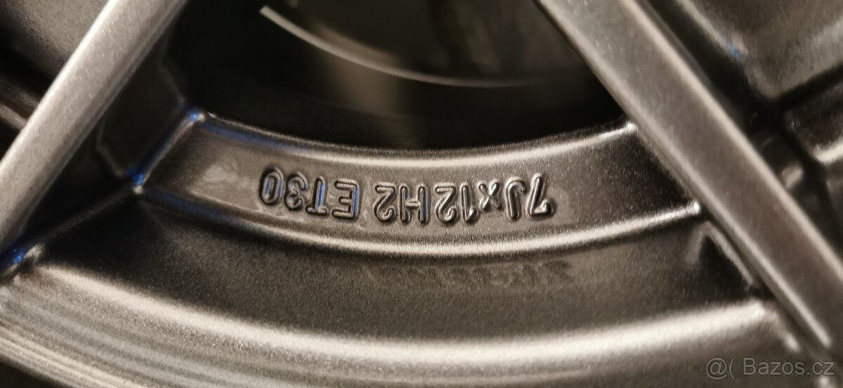 Nová orig. ALU kola 4ks Z-TRAILER 7x12 ET30 5x112 s pneu - 7