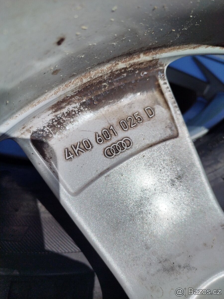 AUDI A6 orig alu. disky 5x112 R18 225/55/18 ZIMA - 7