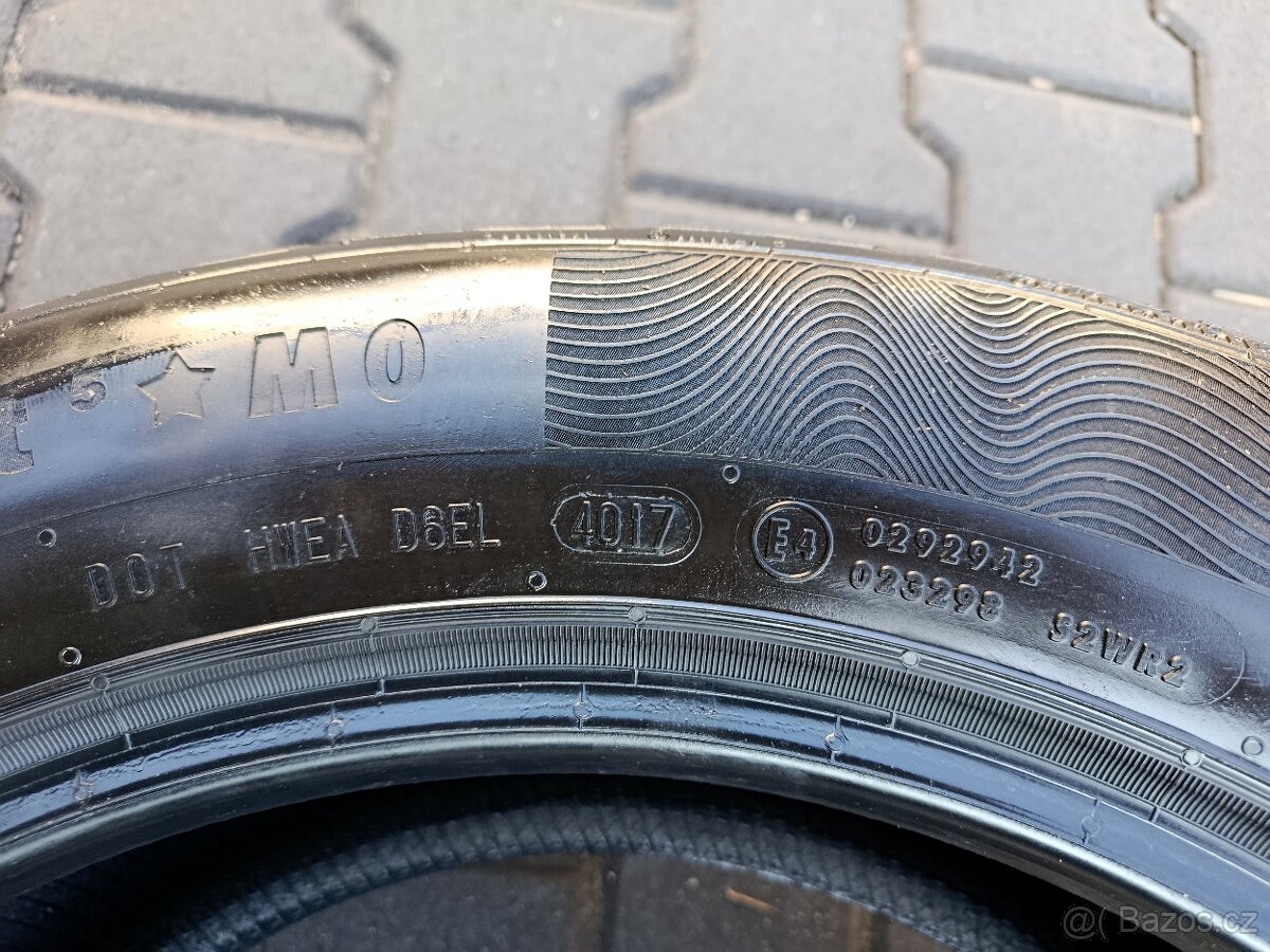 225/55/17 letní pneu continental - 7
