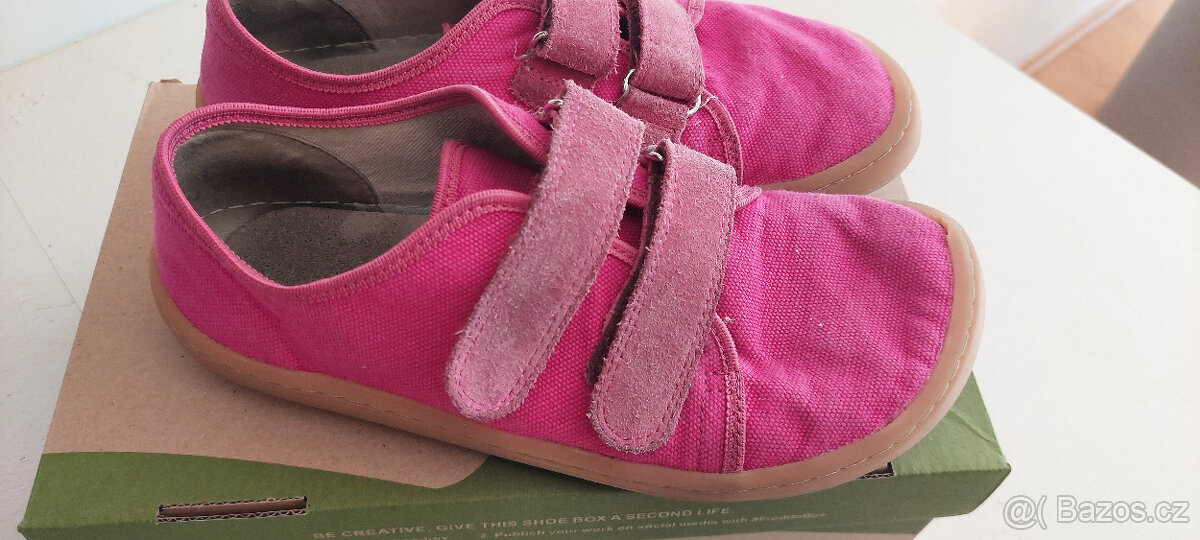 Barefoot plátěné tenisky Froddo - velikost 34 - 7