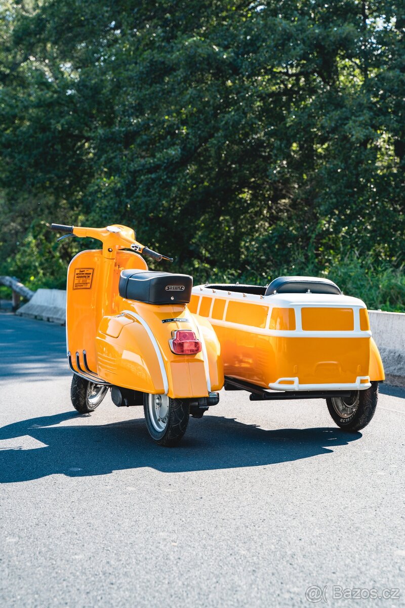 Motorka Piaggio Vespa 150CC (1976) SIDECAR - 7