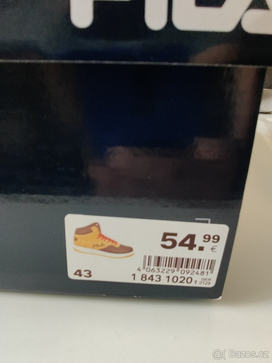 Zimní boty FILA vel:43, ADIDAS vel:43,5 - 7