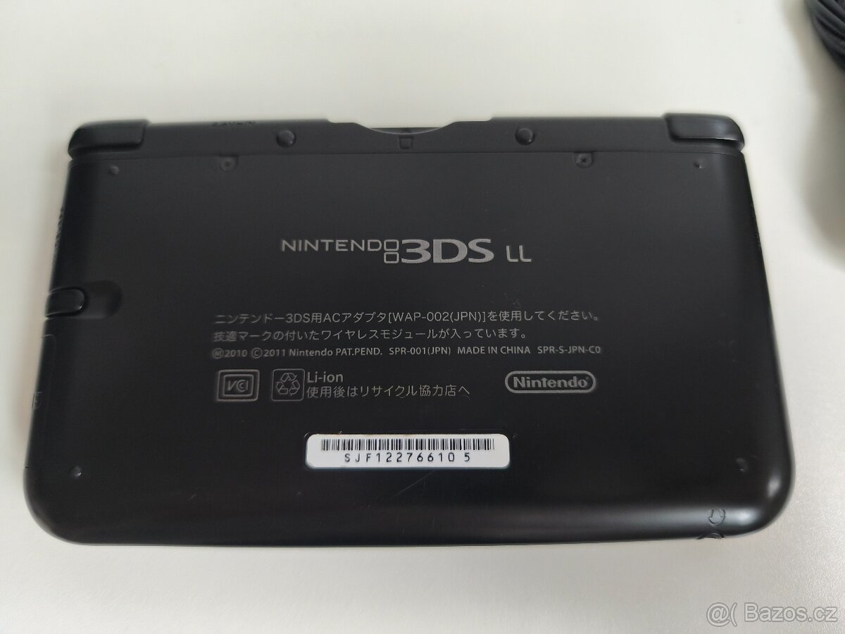 Nintendo 3DS XL (LL) Black + homebrew hack a 64GB karta - 7