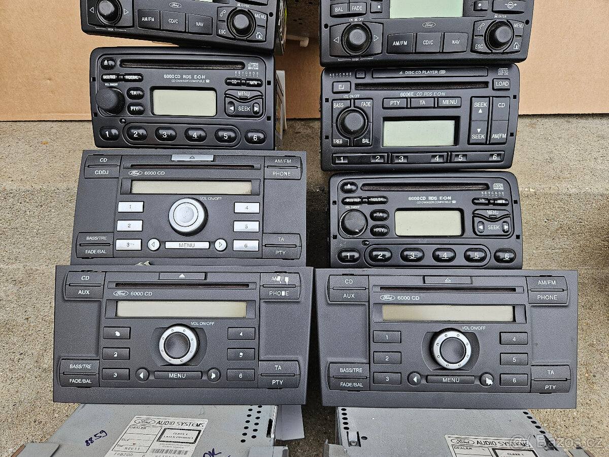 Ford autorádia originál RDS - 7