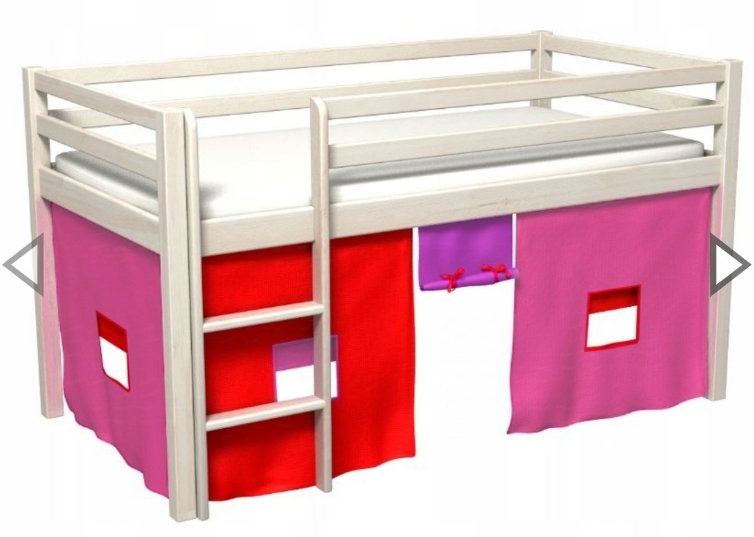 Dětská zvýšená postel Keni 90x200 - 7