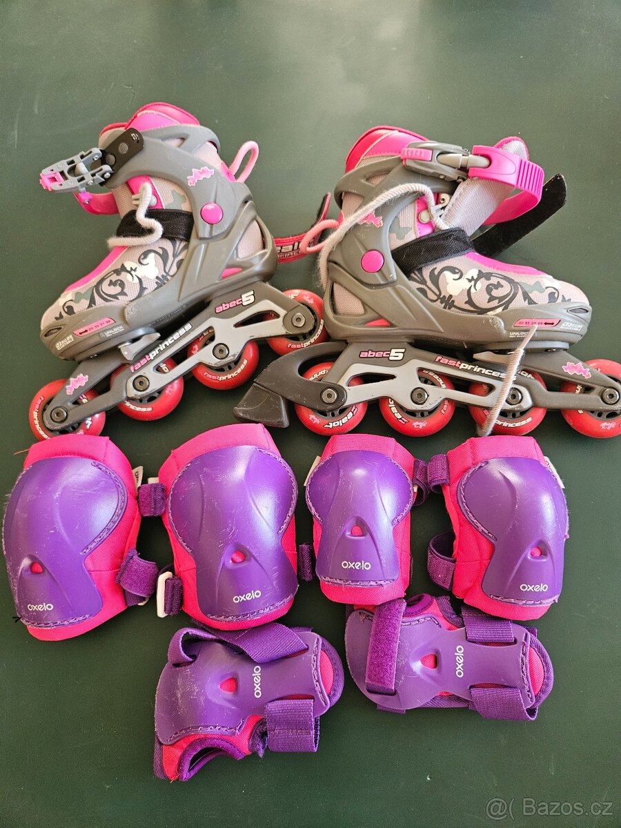 Dívčí kolečkové brusle - 7