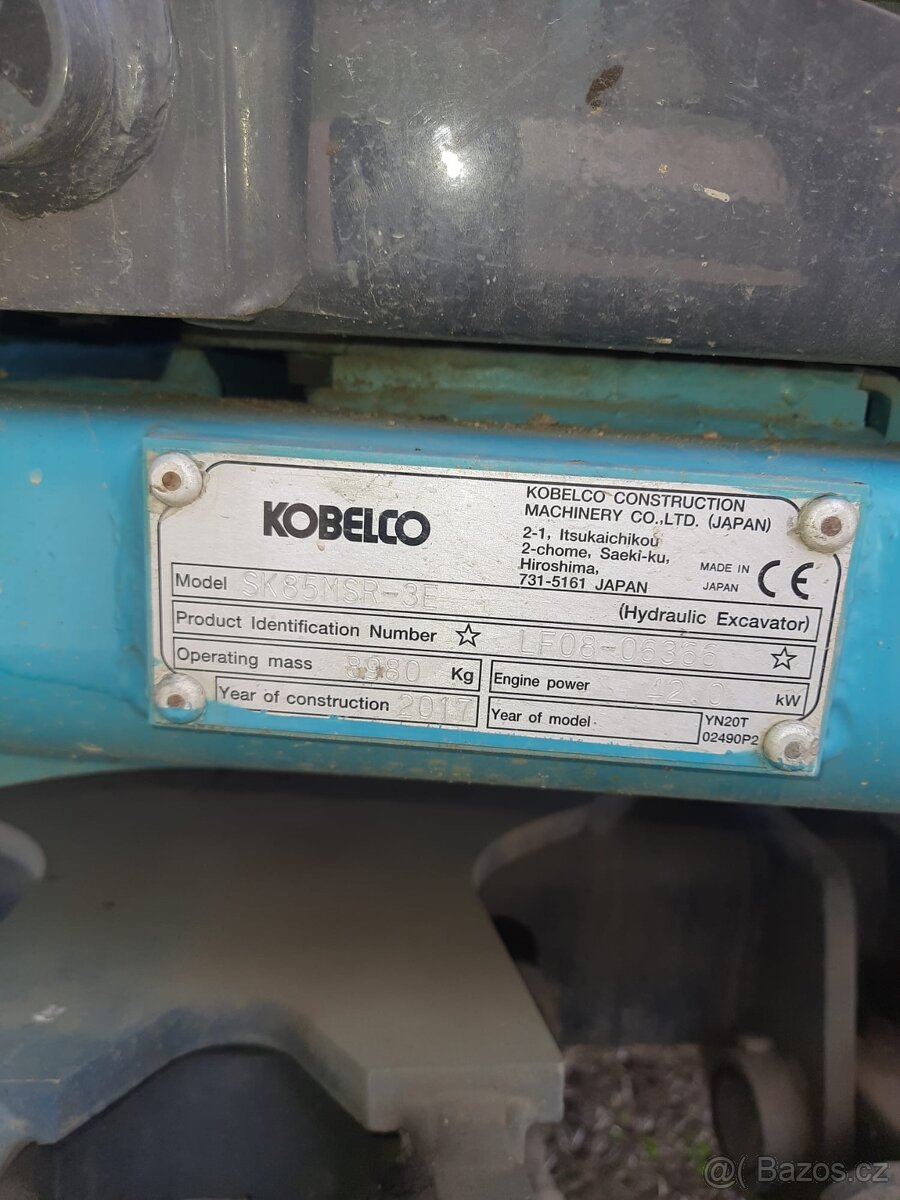 Pásové rypadlo KOBELCO SK85MSR - 7