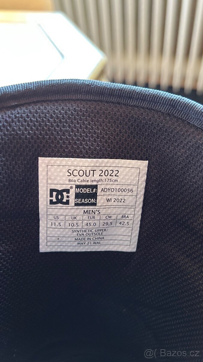 Snowboard boty DC SCOUT WREN 2022 vel. 45 (sedí na 43/44) - 7