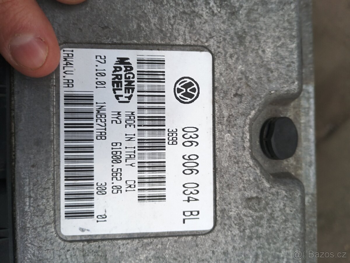 Prodám řídící jednotku 036 906 034 BL z Fabia 1 - 7