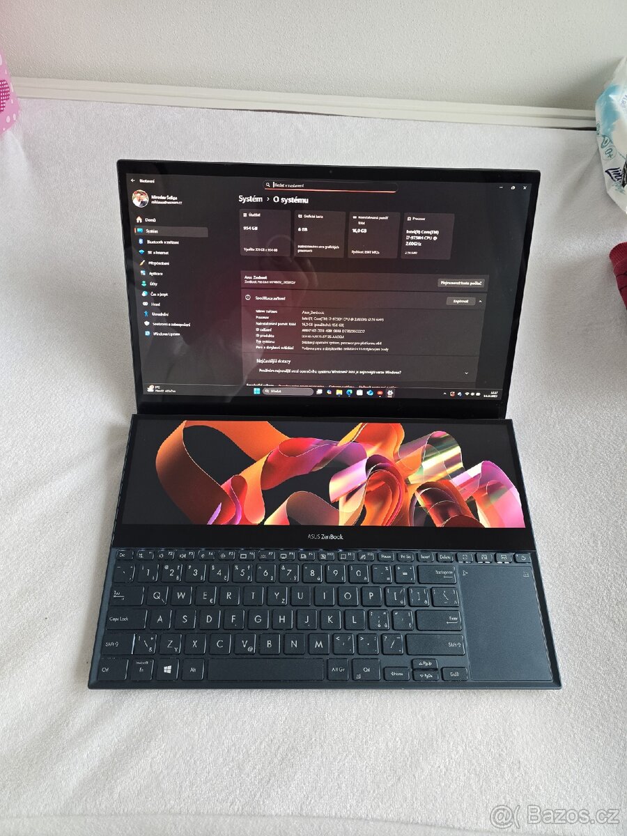 Asus zenbook duo OLED 4K 15.6 UX581G - 7