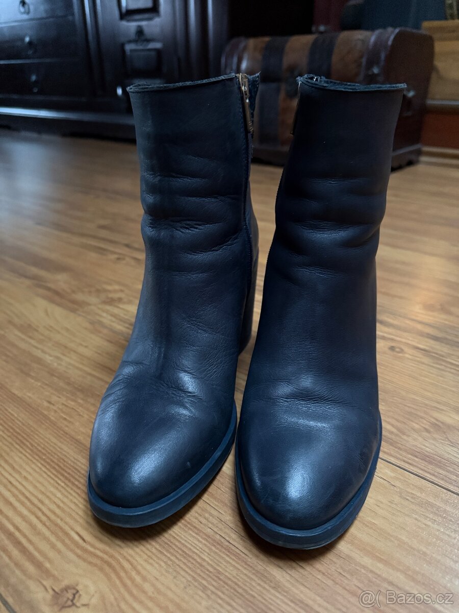 kožené boty Tommy Hilfiger, vel. 39 - 7