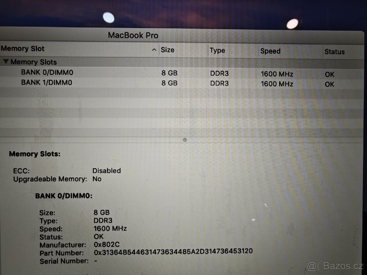 MacBook Pro 15" Mid 2015 i7 / 16GB / 256GB - 7