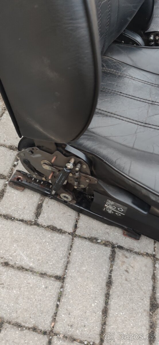 BMW e30 touring kožené sedačky sedadlá - 7