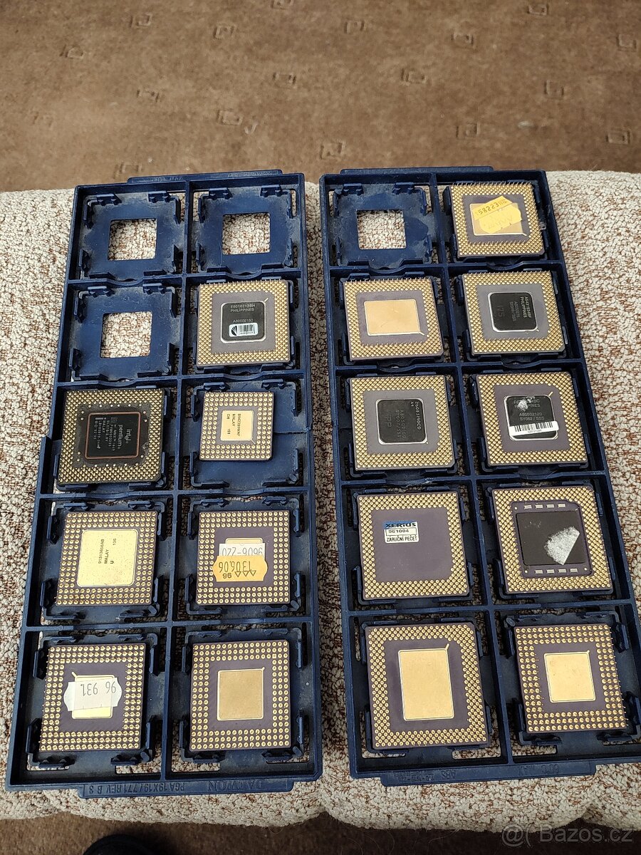 Sbírka starých procesoru 30 kusů - 7