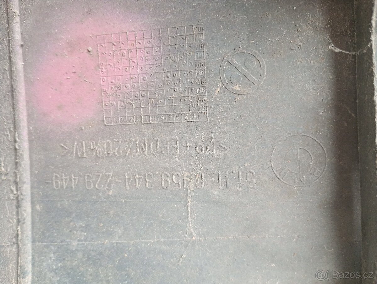 Nárazník E39 s výztuhou a mlhovkami - 7