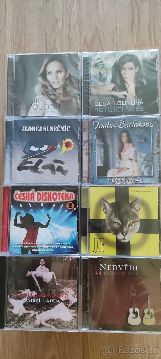 Prodám CD a DVD České a Slovenské.3 - 7