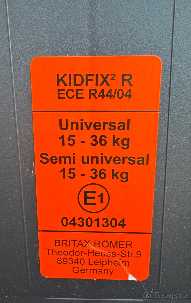 RÖMER Britax KIDFIX2 R Cosmos black - 7