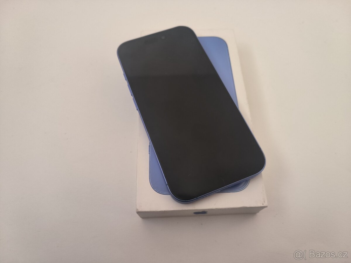 apple iphone 16 128gb Ultramarine / Batéria 90% - 7