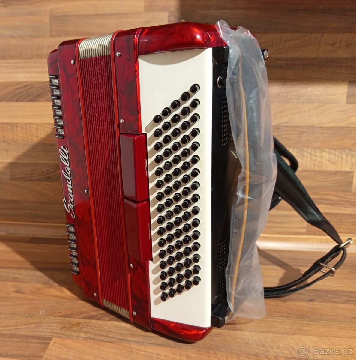 Akordeon (harmonika,heligonka) Scandalli Cantore 80,TOP STAV - 7