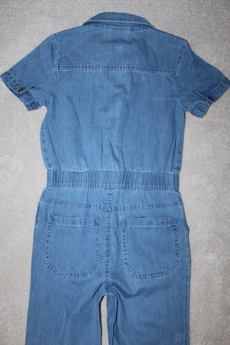 Džínový overal / kombinéza Coccodrillo vel. 128 - 7