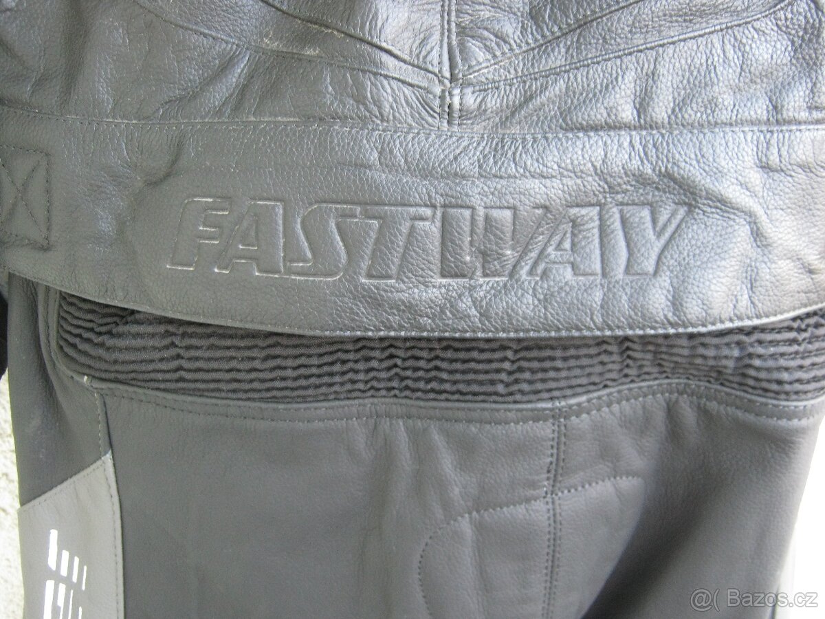 Dvoudílná kožená kombinéza vel.M (48-50) - 7