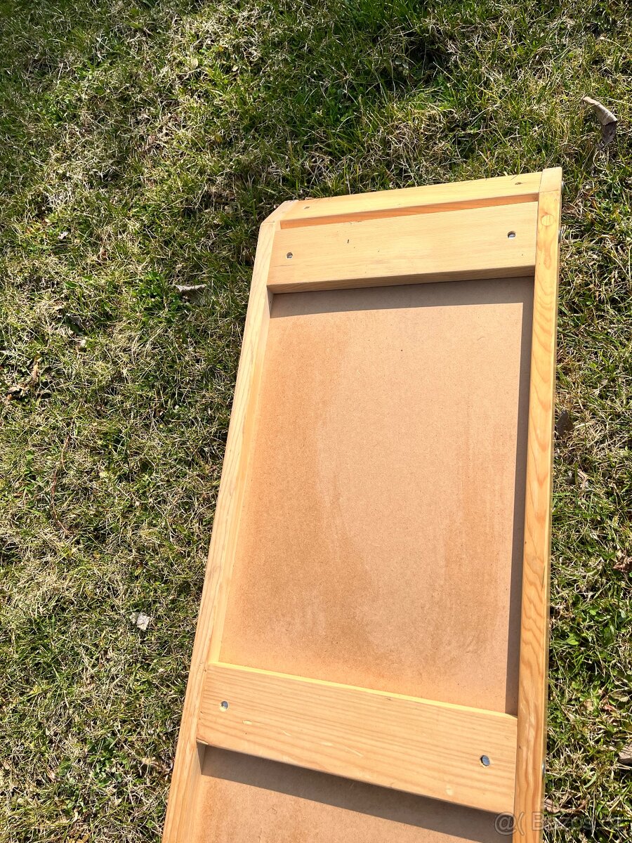 Dřevěná dětská klouzačka do interiéru - 7