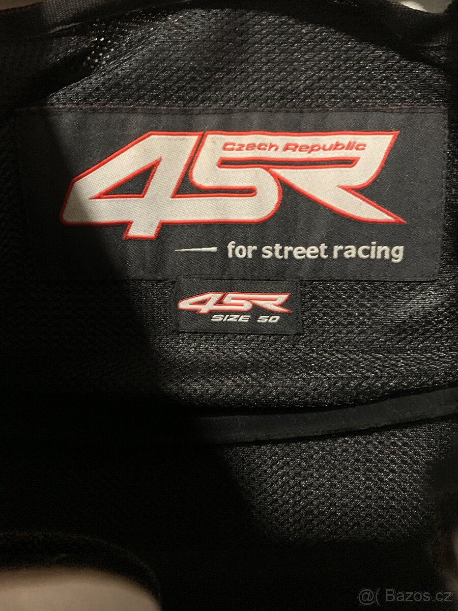 Dvoudílná kožená kombinéza 4SR vel. 50 - 7