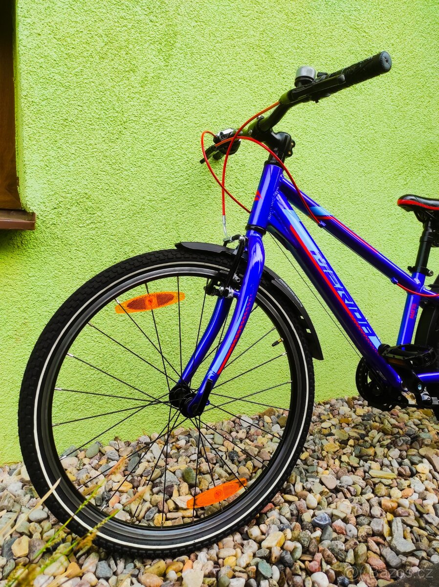 Značkové dětské kolo Merida 24" (modrá) - 7