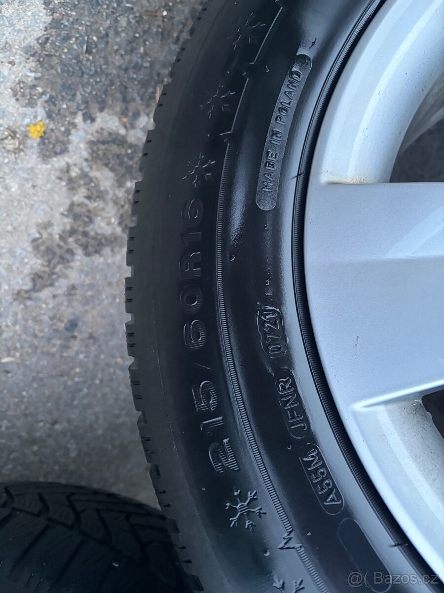 Alu disky Škoda Superb 3 215/60 r16 - 7