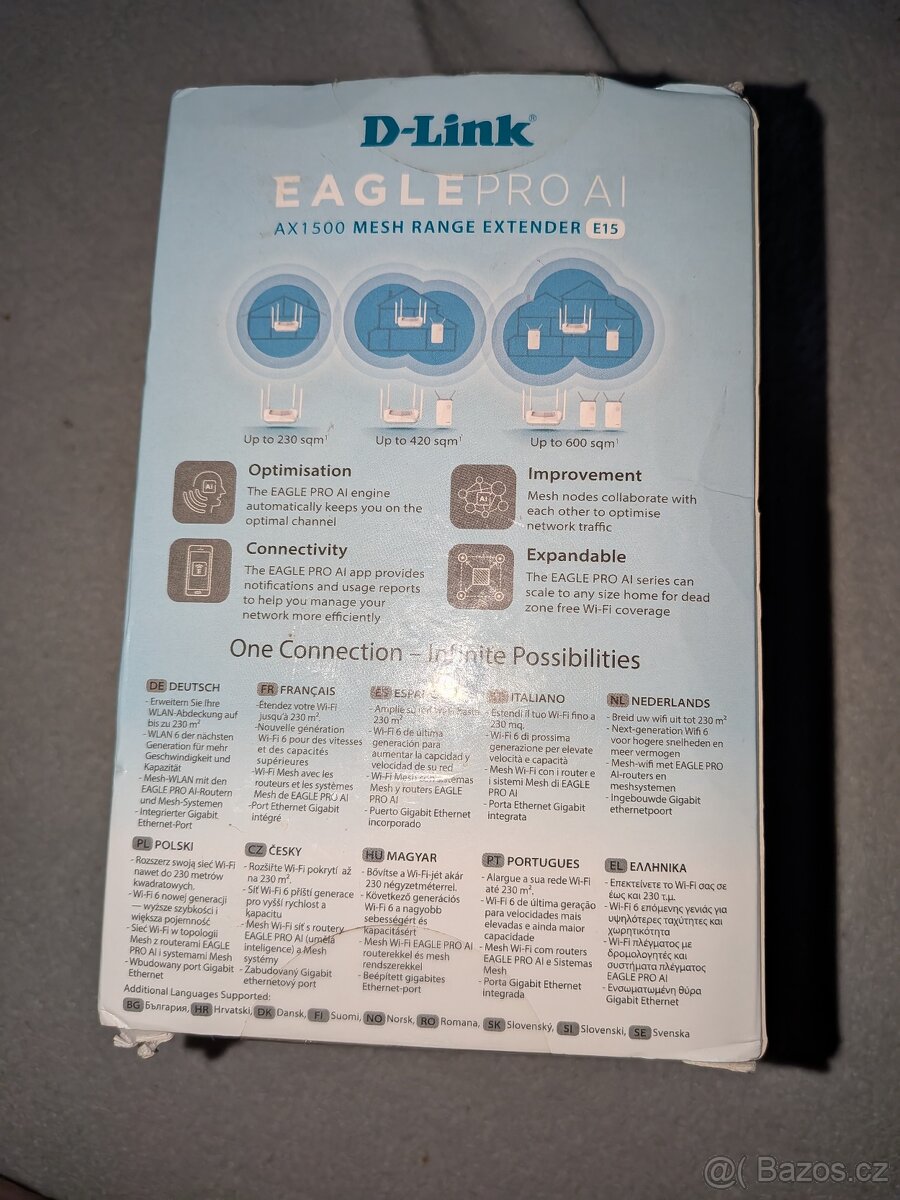 Wi-Fi 6 extender D-Link EAGLE PRO AI E15 (AX1500) - 7