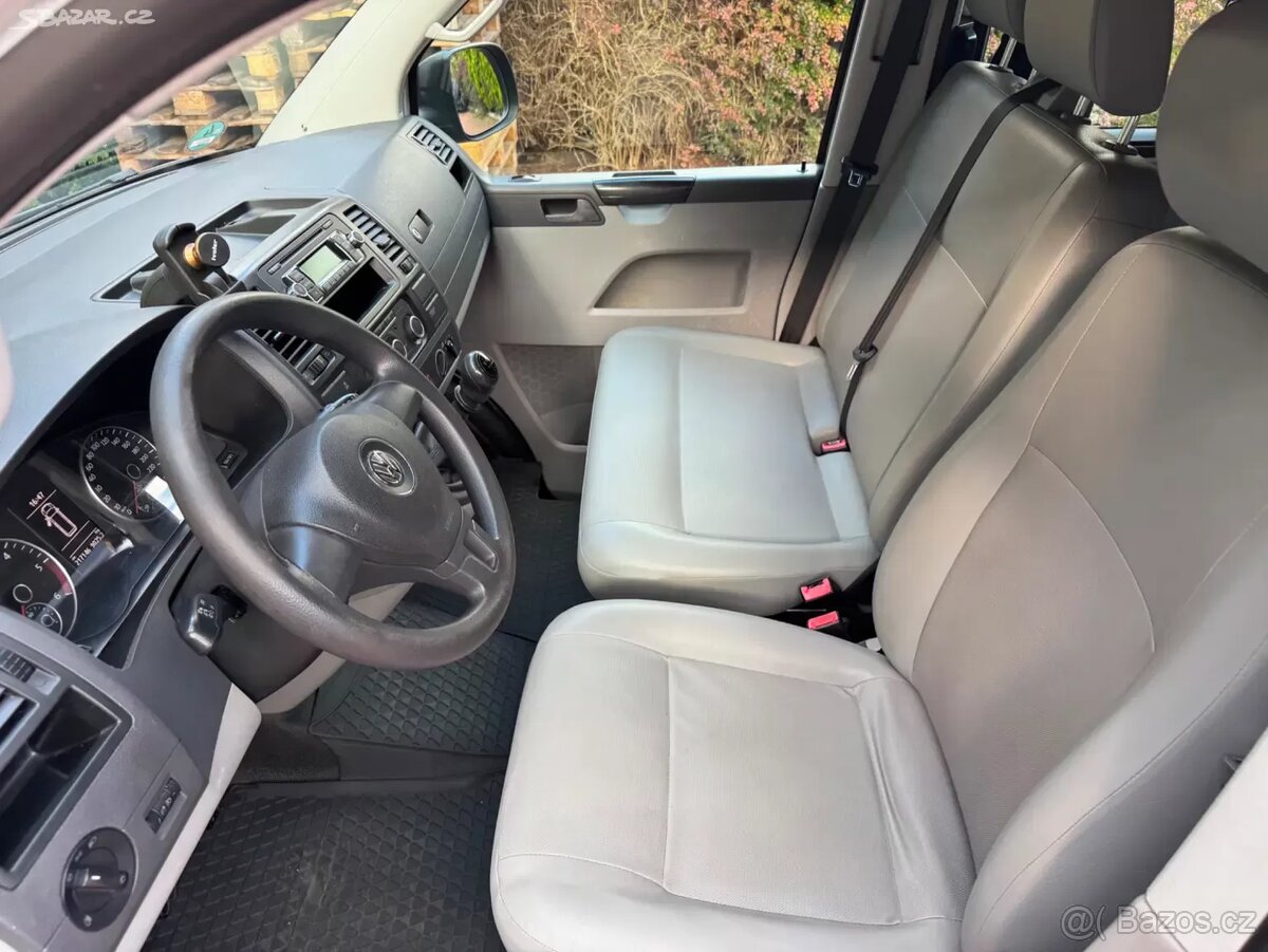 VW T5 Transporter 2.0 TDI Long,2015,Webasto,Solár,Tažné,Obyt - 7
