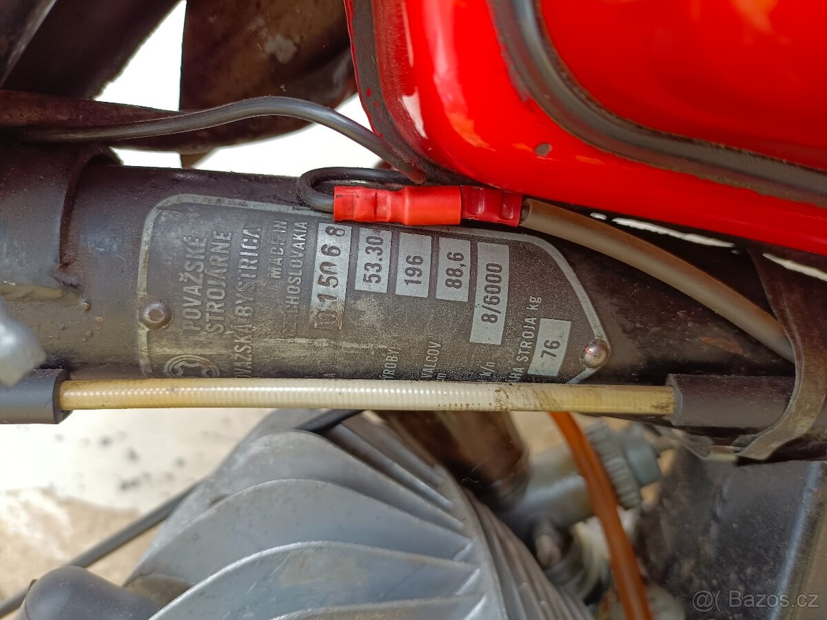 motocykl Jawa 90 ccm Cross - 7