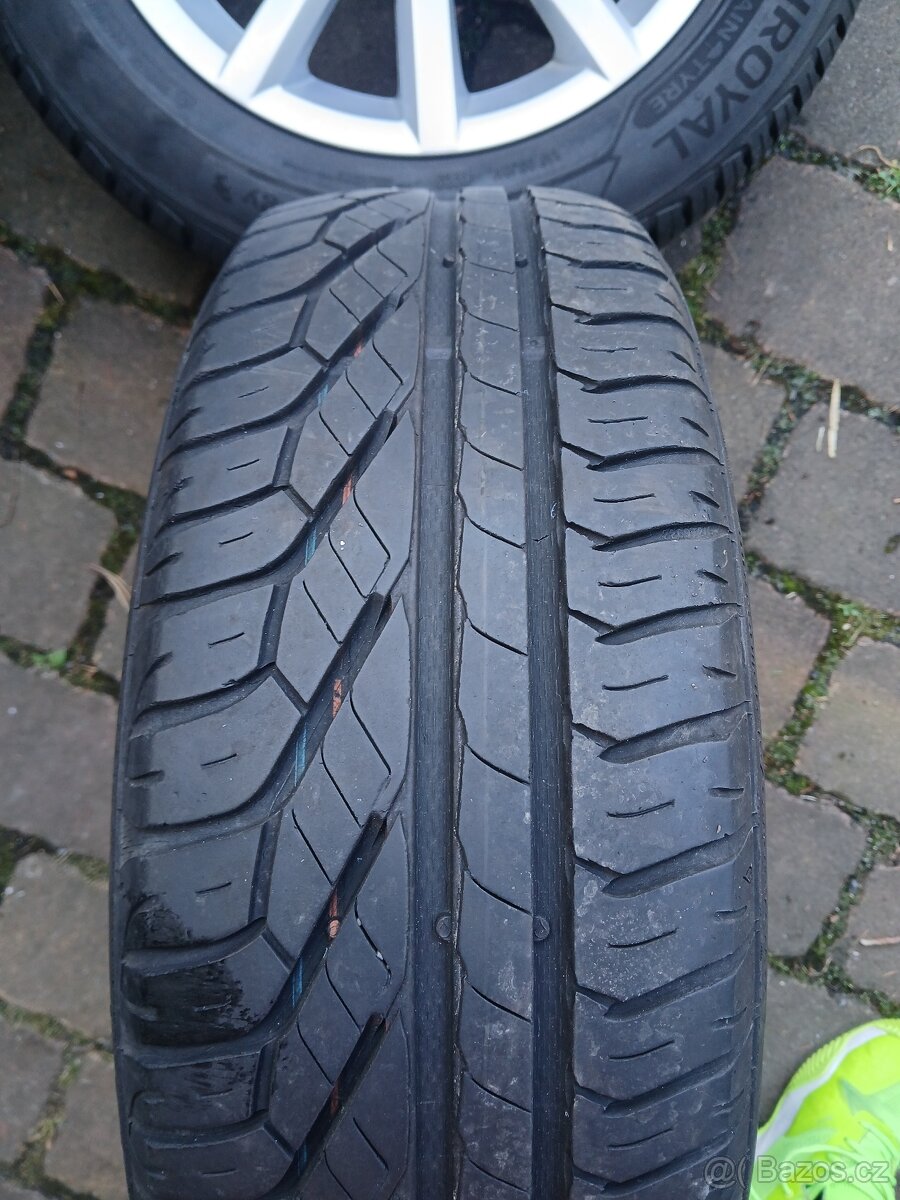 ALU kola,sada, originál Volkswagen,185/60 R15,5x100,TOP - 7