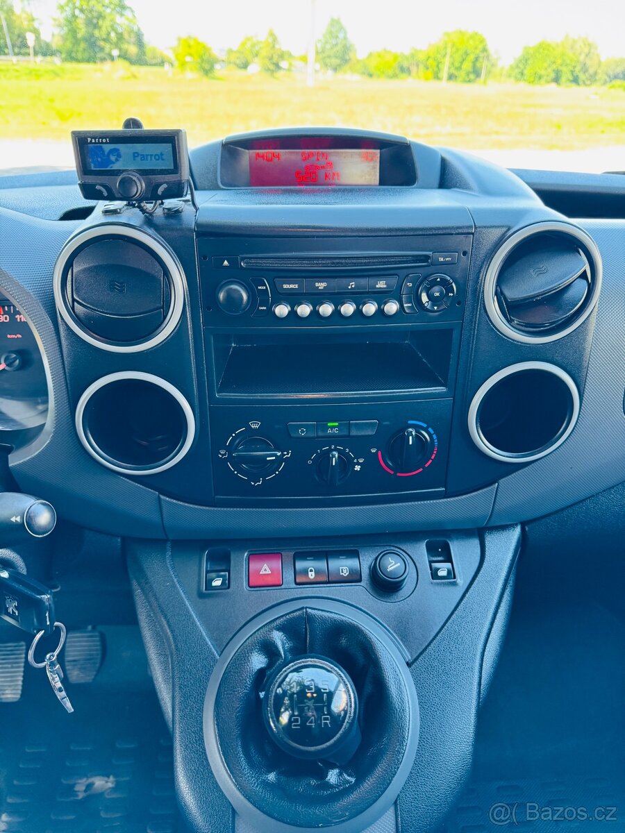 Peugeot partner 1.6HDI 73kw 2018 1.majitel top stav - 7