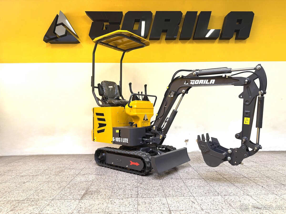 Minibagr G10S l LITE MEGA AKCE 72.000kč - 7