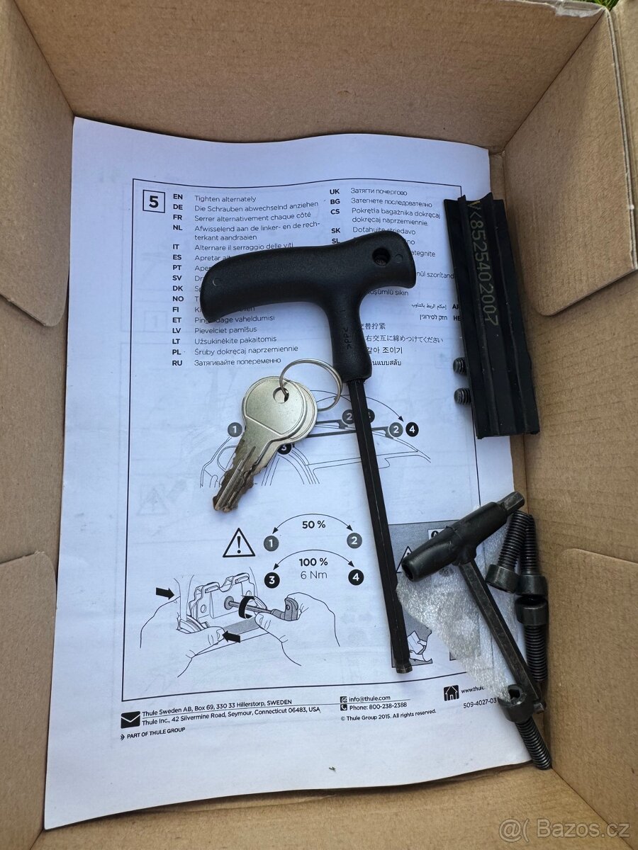 Střešní nosič/příčníky THULE AUDI Q3 SUV - 7