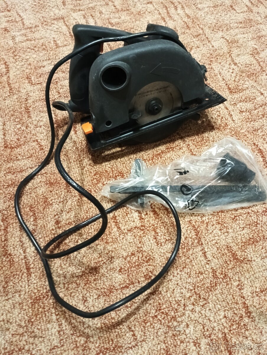 zánovní elektrická kotoučová pila 610 w - 7