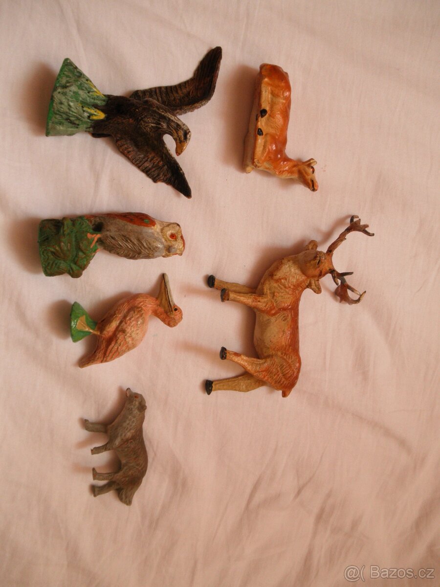 Retro hračky-vláček ze dřeva ... - 7