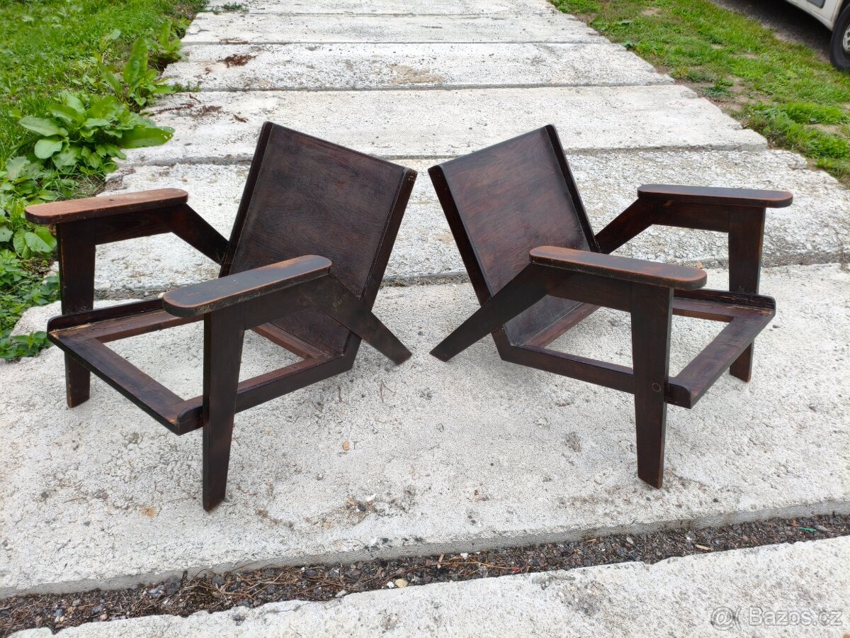 ÚLUV návrh Navrátil párová retro křesla - 7