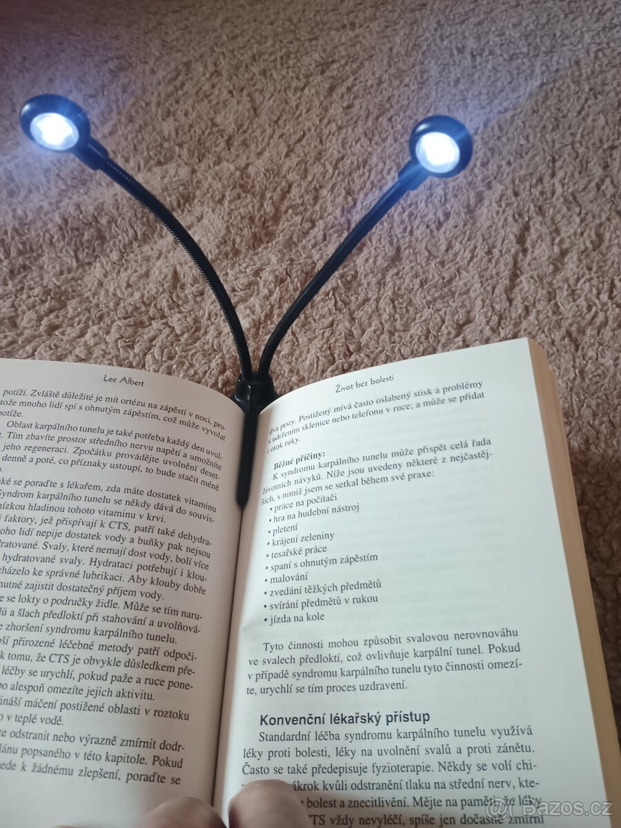 Led lampičky a zářivkové trubice,tykadla na čtení - 7