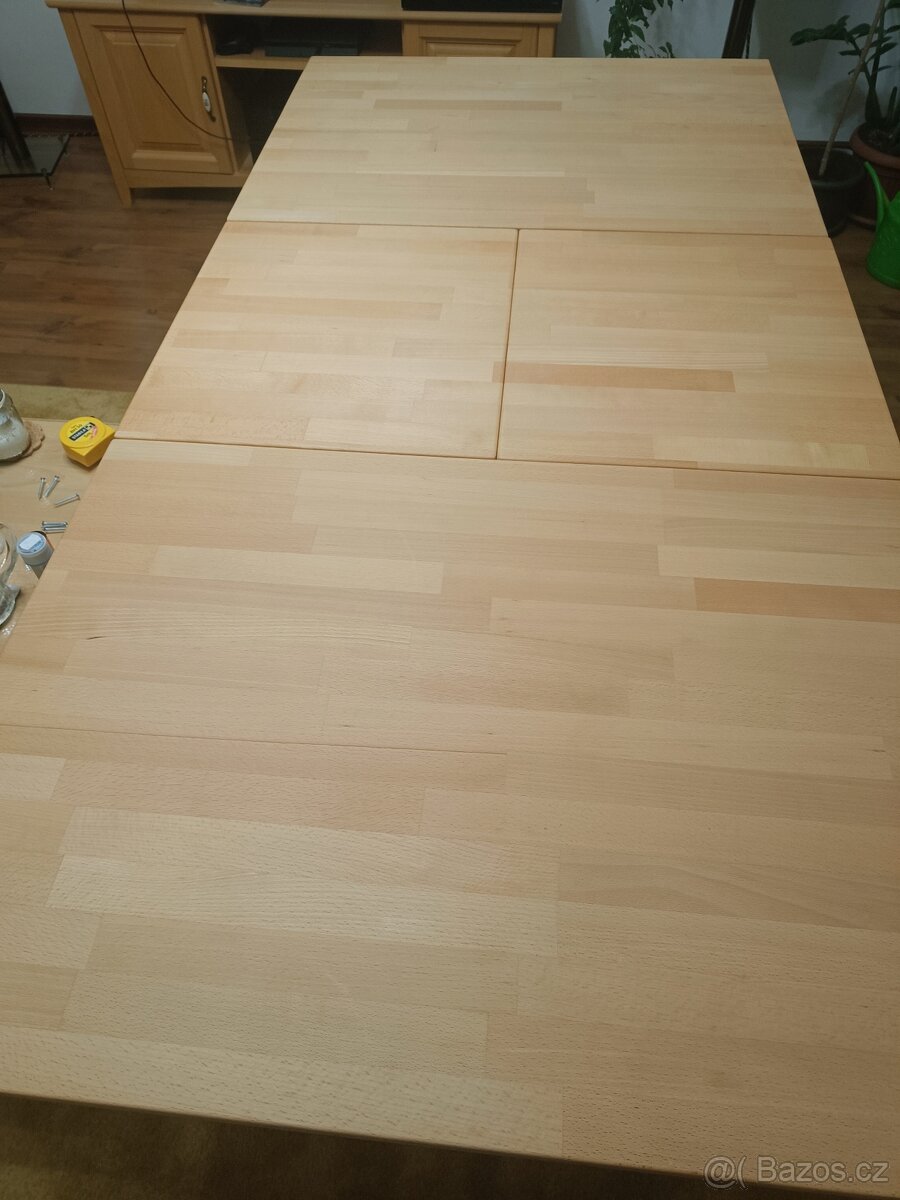 Dubový rozkládací stůl z XXX Lutz - 7