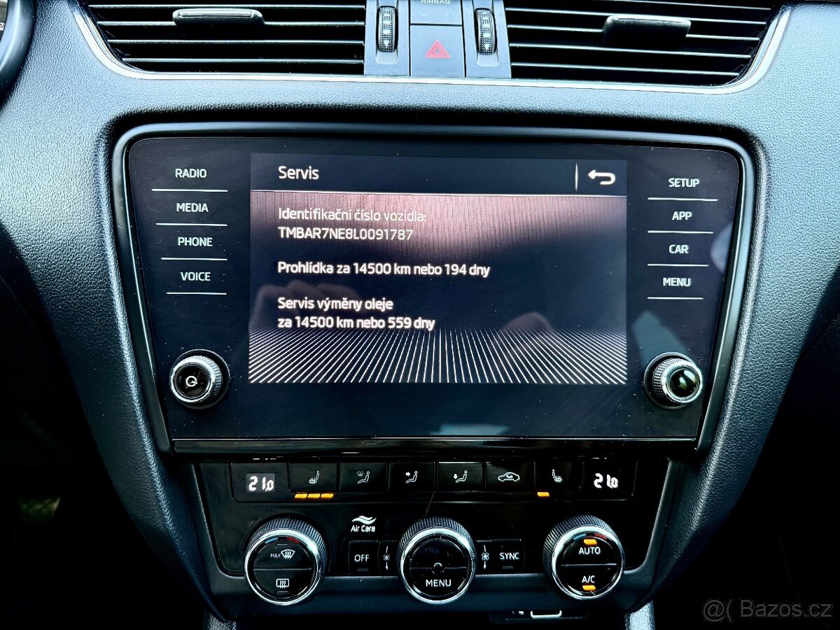 Škoda Octavia 1.5TSi 110kW, ČR, 2020, 1.maj, Aut.klima - 7