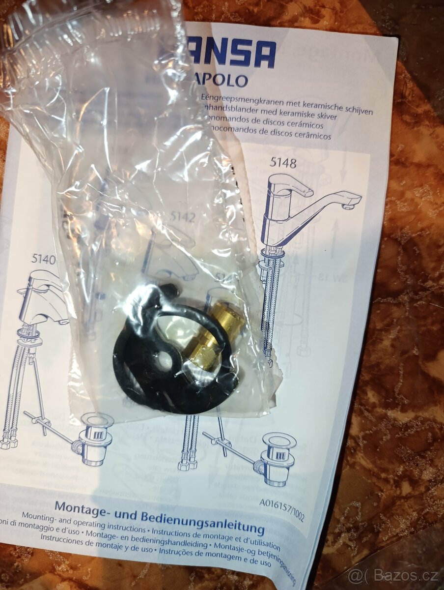 Vodovodní stojánková baterie umyvadlová - 7